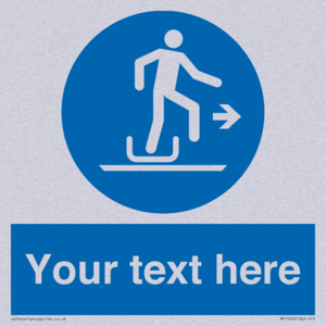 Custom Alighting from a toboggan to the right